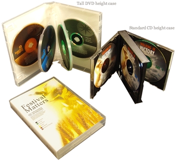 CD Printing - Jewel Cases for Multidiscs
