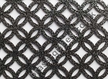 Inner Circular Decorative Grille Pewter Powder Coated Sheet