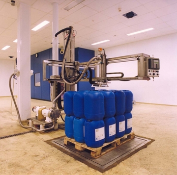 Pivoting Filling System