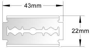 Stainless Steel Double Edged Blades