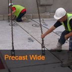 Prestressed Concrete Wide Slab Flooring