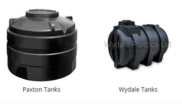 Underground water tanks