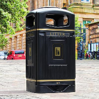 Manufacturers Of Glasdon Jubilee 110 Litter Bin