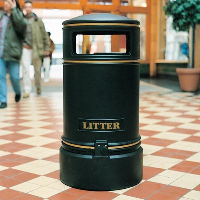 Topsy Jubilee Litter Bins