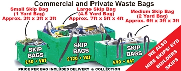 Skip Waste Bags To Hire Cardiff