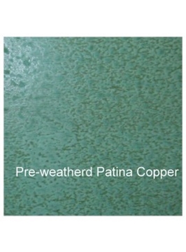 Weathered Green Copper Sheet