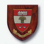 Hand Painted Bespoke Heraldic Shields