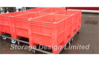 Dolav Pallet Box 1200x800x740mm Solid 500 Litres