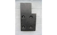 A008 Dock Bumper 750x400x100mm LEFT HAND