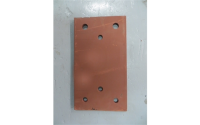 A051 Steel Back Plate 450x250x15mm 15 kg