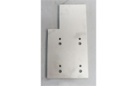 A060 Steel Back Plate 750x400x16mm 34 kg RIGHT