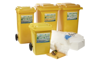 Wheeled Bin Spill Kit - Maintenance 120L - Grey