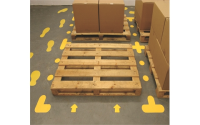 Floor Signals - T - Pack Quantity: 10 - Black - H200mm x W300mm