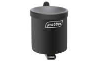 Circular Wall Mounted Ashtrays - 1.5L  approximately 450 butts - H160 x W160mm - Black