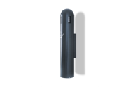 Tubular Aluminiuml Wall Mounted Ashtray - 2L  approximately 600 butts - H480 x W80mm - Aluminium