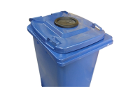 4 Wheeled Bin Accessories - Bottle Bank Lid With Brushes