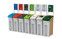 Midi Envirobin - 82 Litre - Confidential Paper - Overall Size  H866mm x W302mm x D541mm