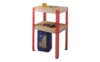 Stockrax Add-On Bench - H914mm x  W600mm x D450mm - Blue