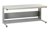 Cantilever Framed Workstation - Laminate - H840mm x W1800mm x D750mm