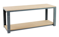 Starter Bench with Lower Shelf - Laminate Top - H840-940mm x W2000mm x D700mm