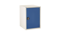 Euroslide 600 - Cupboard - 1x750mm - H825mm x W600mm x D650mm - Dark Grey