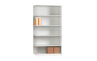 Ikon Fully Clad Shelving - Extension Bay - H1830xW1000xD600mm - 6 Shelves