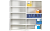 Ikon Fully Clad Shelving - Starter Bay - H1830xW1000xD450mm - 6 Shelves