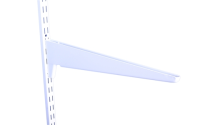 Spur Steel-Lok Reinforced Wall Mounted Shelving Bracket - D470mm - Pack of 10