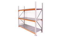 Apex Longspan 750 Series Starter Bay - H2400mm x W2400mm x D900mm - with 3 Shelves