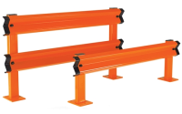 Double Rail Extension Barrier Kit c/w Posts