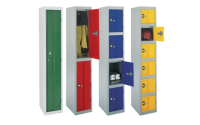 1 Door Heavy Duty Locker 1800h x 300w x 300d mm -  Door Colour Yellow - ASSA Deadlock