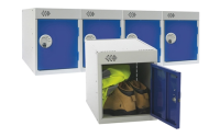 Sixto Lockers 372h x 450w x 450d mm - CAM Lock - Door Colour Light Grey