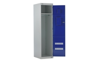 Police Locker with Airwaves & CS Canister Holder - 1800h x 450w x 600d mm - CAM Lock - Door Colour - Dark Grey
