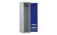 Police Locker with Airwaves & CS Canister Holder - 1800h x 450w x 600d mm - CAM Lock - Door Colour - Green