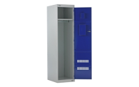 Police Locker with Airwaves & CS Canister Holder - 1800h x 600w x 600d mm - CAM Lock - Door Colour - Green