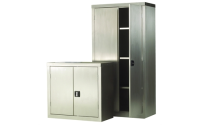Stainless Steel Cupboards - 3 Shelves - H1800mm x W1200mm x D460mm