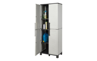 Compact Plastic Cupboard with 1 Shelf - H900mm x D370mm x D680mm