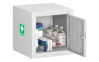Cube Medical Locker - White Body/White Doors - H460 x W460 x D460