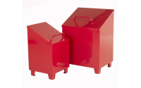 Small Oily Rag Bin - With Liner - Overall Size  H680mm x W410mm x D410mm