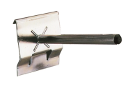 Welded Spigot - Square Tube - 16mm Diameter x 300mm Length - 10kg UDL