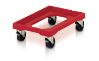 Standard Dolly - 600mm x 400mm  - Red - H173mm x W400mm x D600mm