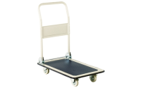 Folding Platform Trolley - Capacity: 150kg - Platform Size: W635mm x D490mm - Wheel Size (Diameter): 100mm