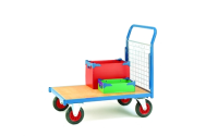 Loading Truck - Mesh Sided - Zinc Plate - Single Ended - Capacity 500Kg - H985mm - L1000 x W700mm