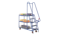 Picking Step - Removable Basket - Overall Size  H2075mm x W620mm x L1730mm