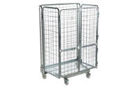 Four Sided Jumbo Roll Container with a 1/2 gate - Overall Size  H1833mm x W1200mm x L800mm