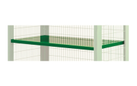 Extra Shelves to suit - W1200mm x D600mm - Steel Shelves - Blue