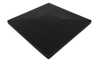 Black Recycled Lid to suit 130L Tapered Truck - W735mm x D380mm