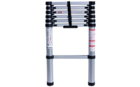 Telescopic Ladder - Open Height 3.81m - Overall Size  H920mm x W508mm x D85mm