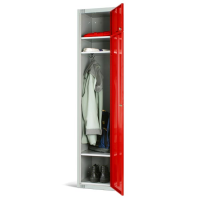 Garment Service Locker - Pastel Blue - 1800 x 380 x 450