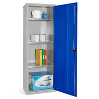 Slim Cupboard - Maroon - 1830 x 610 x 457